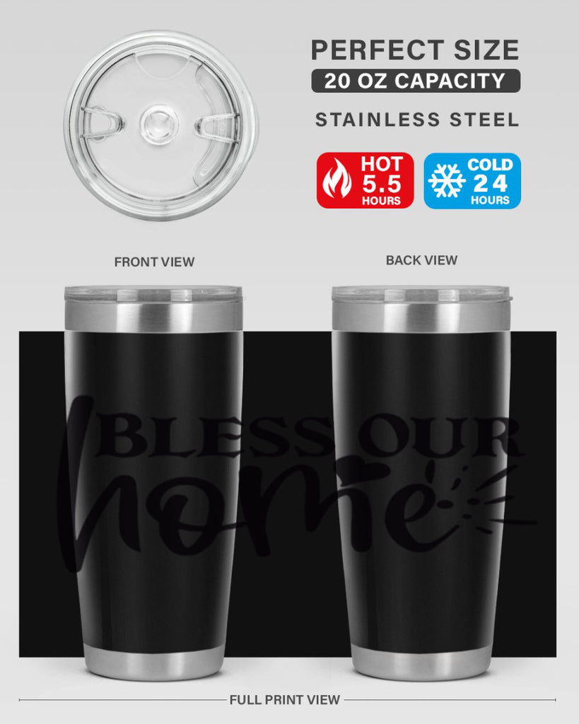 bless our home 86#- home- Tumbler