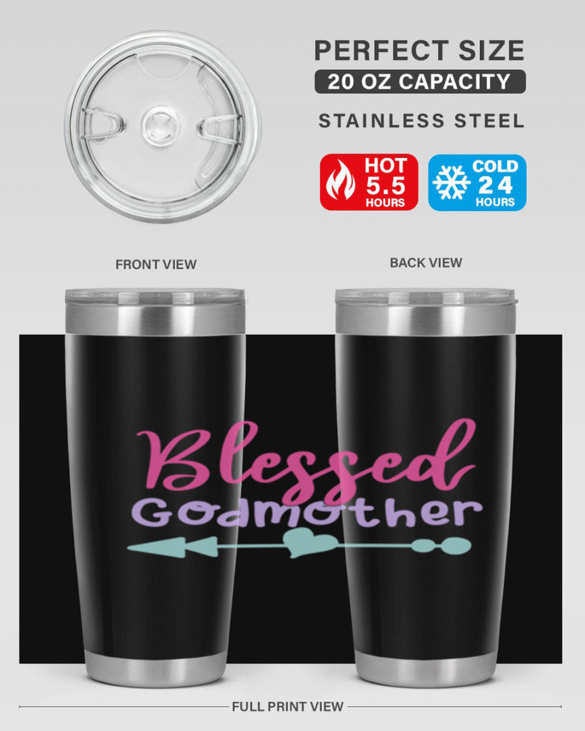 blessed godmother 2#- God Parent- Tumbler