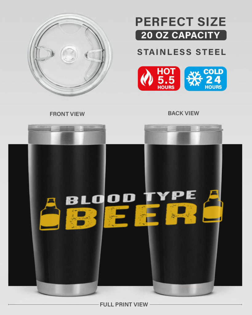 blood type beer 144#- beer- Tumbler