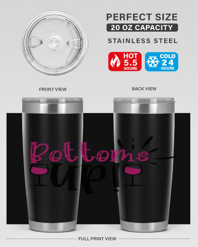 bottoms tup 208#- wine- Tumbler