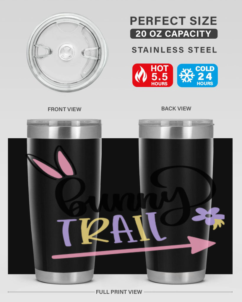 bunny trail 67#- easter- Tumbler