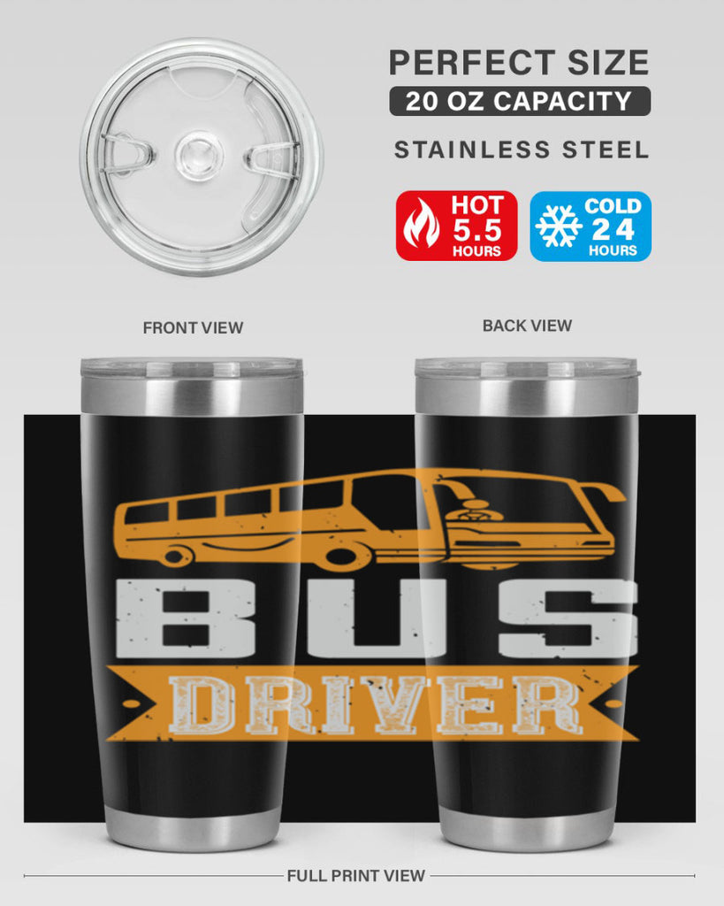 bus driver Style 40#- bus driver- tumbler