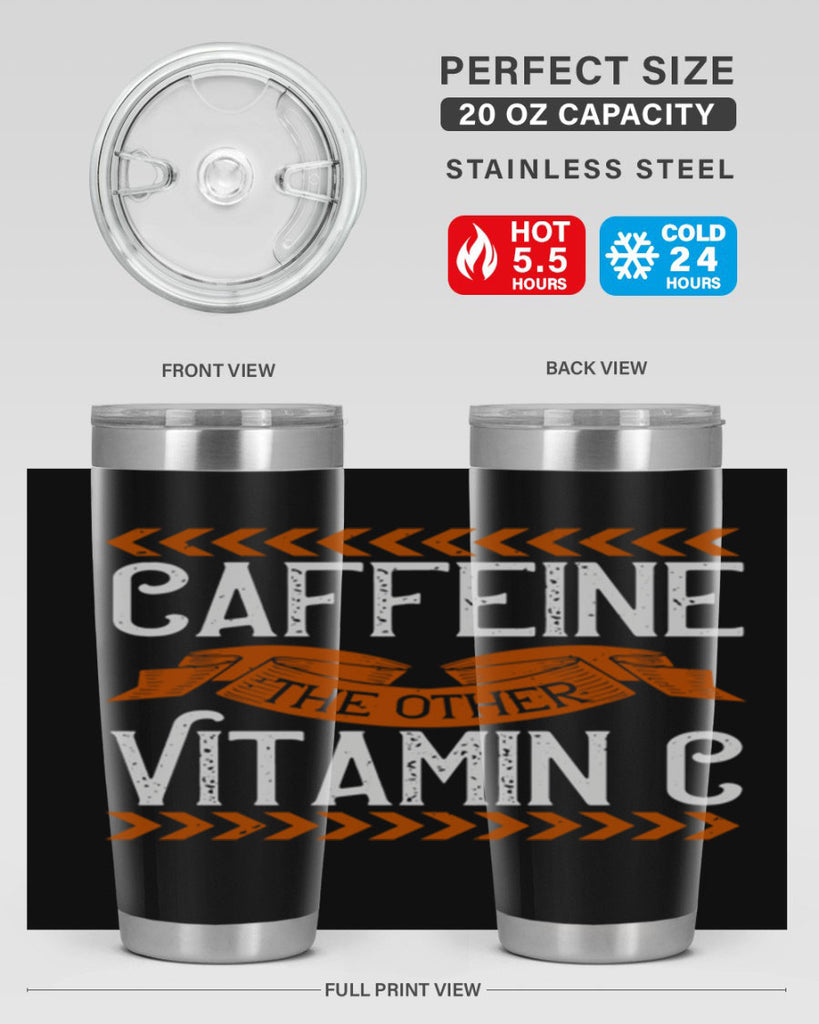 caffeinethe other vitamin c 195#- coffee- Tumbler