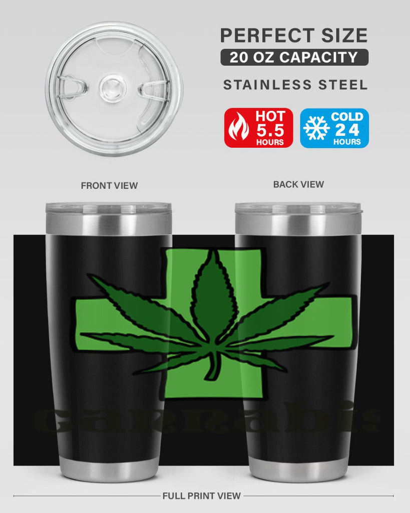 cannabis 55#- marijuana- Tumbler