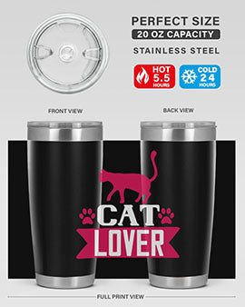 cat lover Style 32#- cat- Tumbler