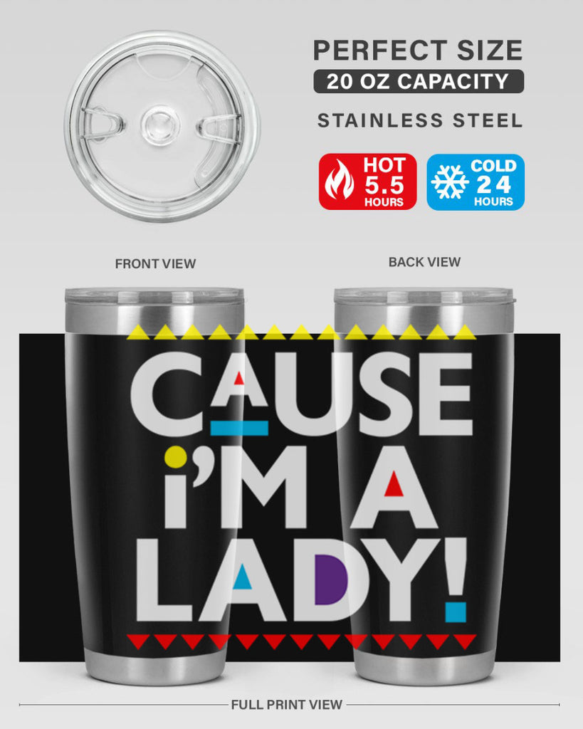 causeimalady 189#- black words phrases- Cotton Tank