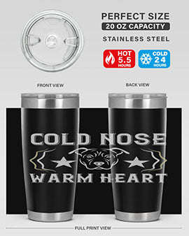 cold nose warm heart Style 48#- dog- Tumbler