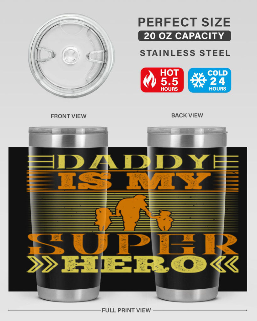 daddy is my super hero 241#- fathers day- Tumbler