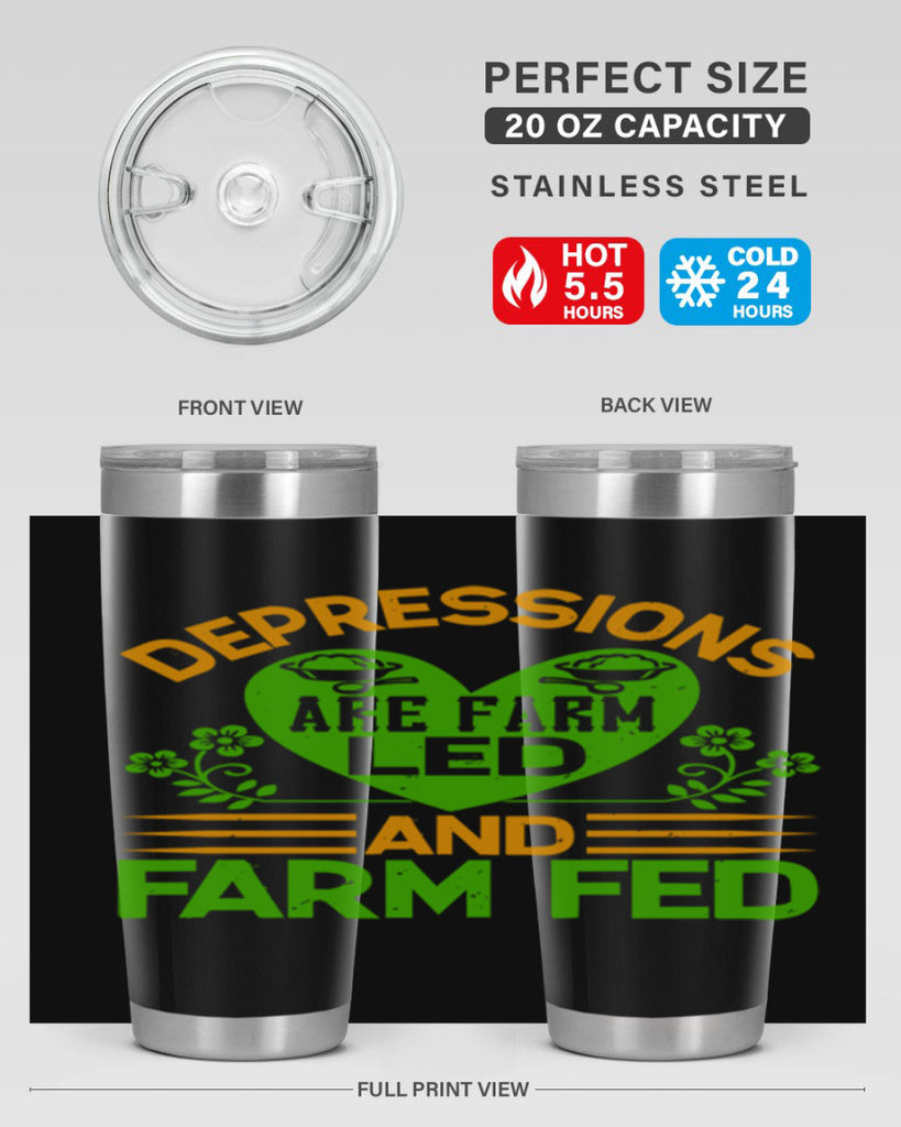 depressions are farm led 23#- farming and gardening- Tumbler