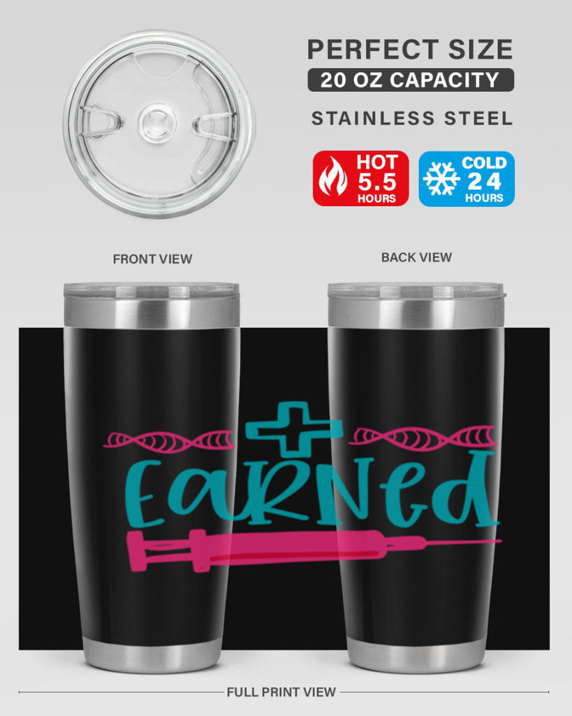 earned Style Style 197#- nurse- tumbler