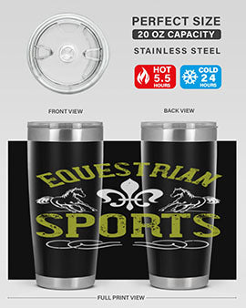 equestrian sports Style 55#- horse- Tumbler