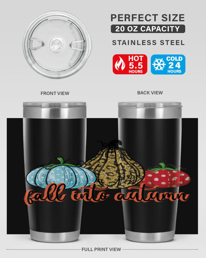 fall into autumn 105#- fall- Tumbler