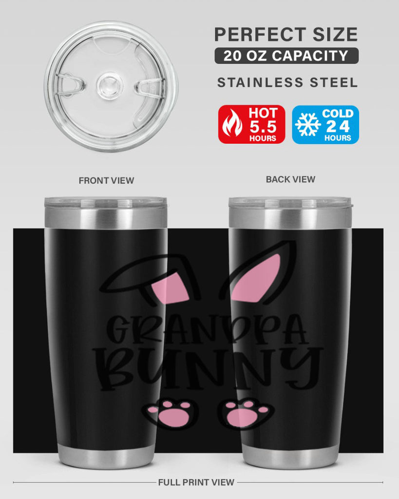 familygrandpa bunny 50#- easter- Tumbler