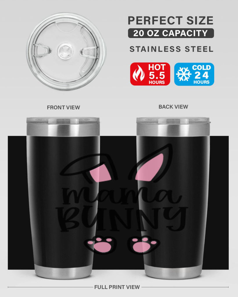 familymama bunny 49#- easter- Tumbler