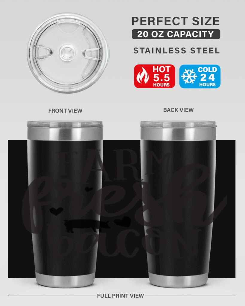 farm fresh bacon 106#- kitchen- Tumbler