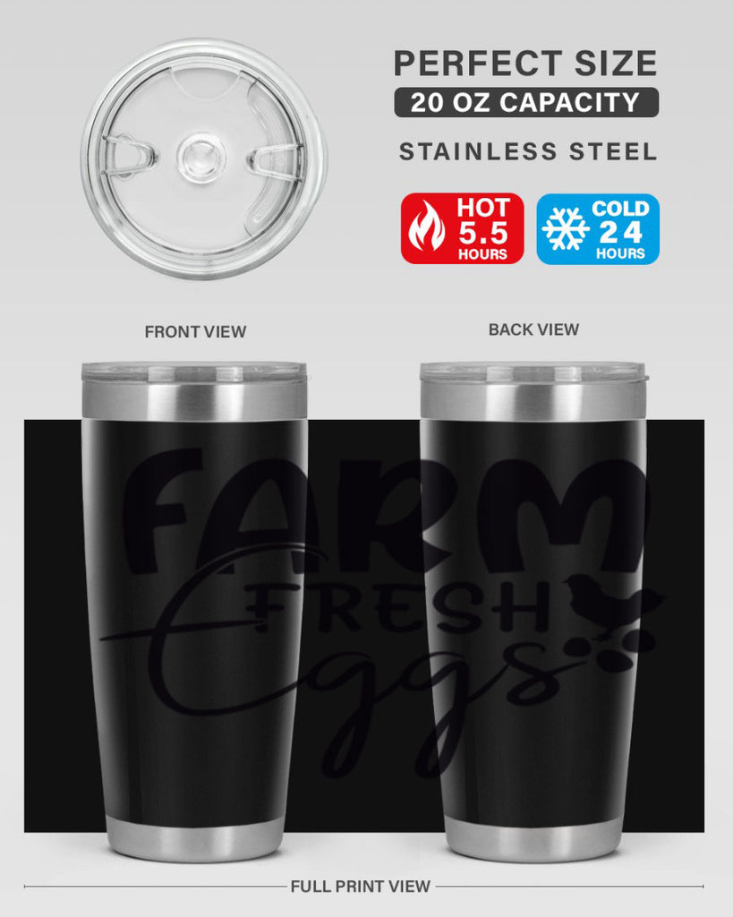 farm fresh eggs 103#- kitchen- Tumbler
