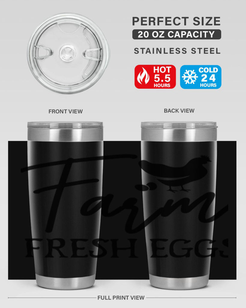 farm fresh eggs design 104#- kitchen- Tumbler