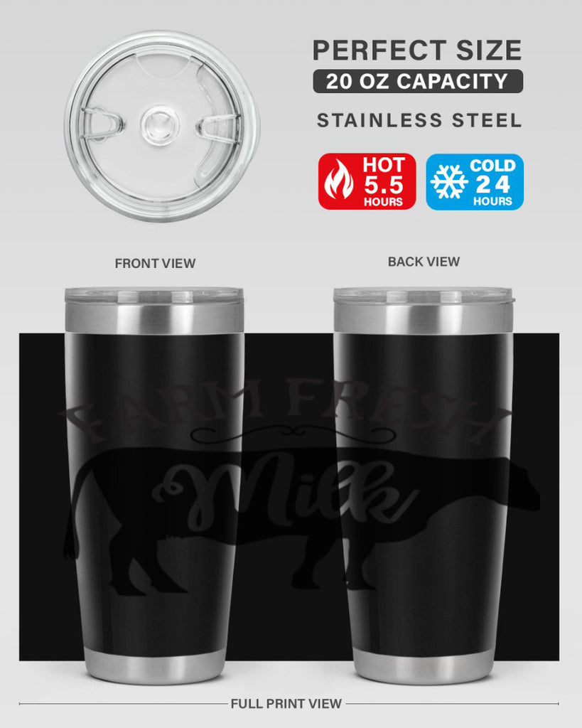 farm fresh milk 101#- kitchen- Tumbler