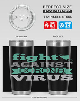 fight against corona virus Style 40#- corona virus- Cotton Tank