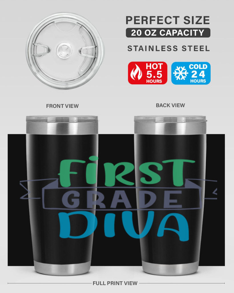 first grade divaa 22#- 1st grade- Tumbler