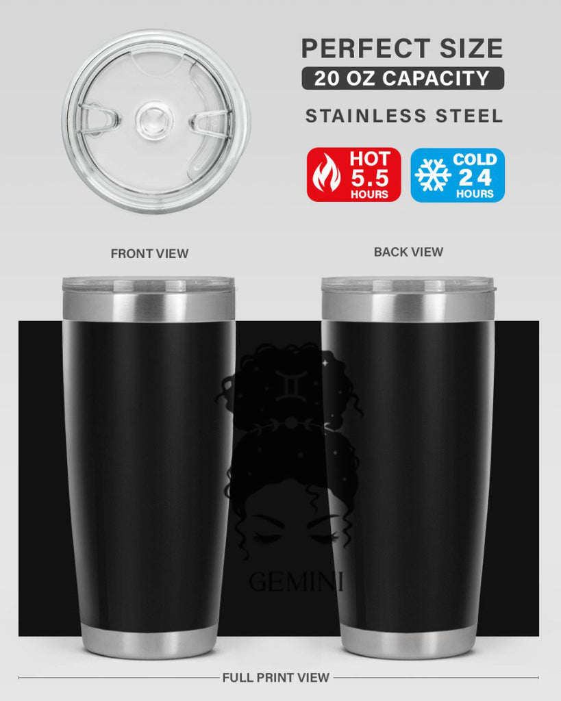 gemini 239#- zodiac- Tumbler