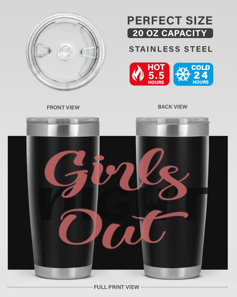 girls night out Style 54#- Best Friend- Tumbler