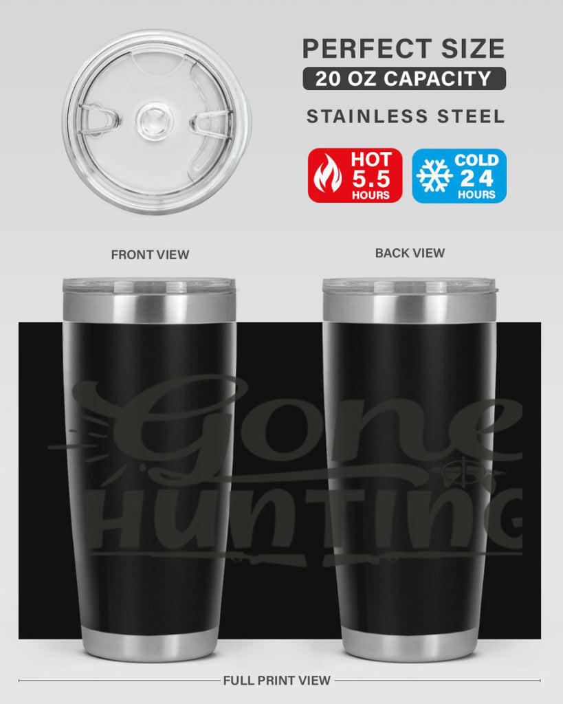 gone hunting 29#- hunting- Tumbler