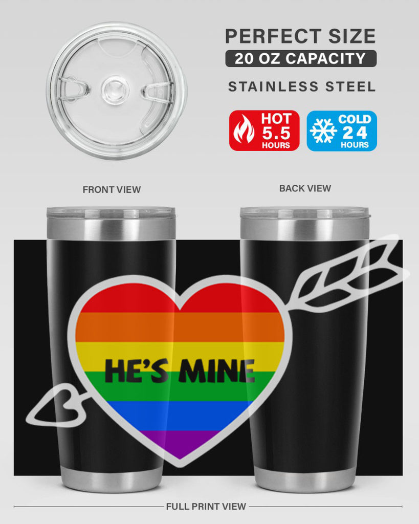 hes mine couple rainbow lgbt lgbt 133#- lgbt- Tumbler