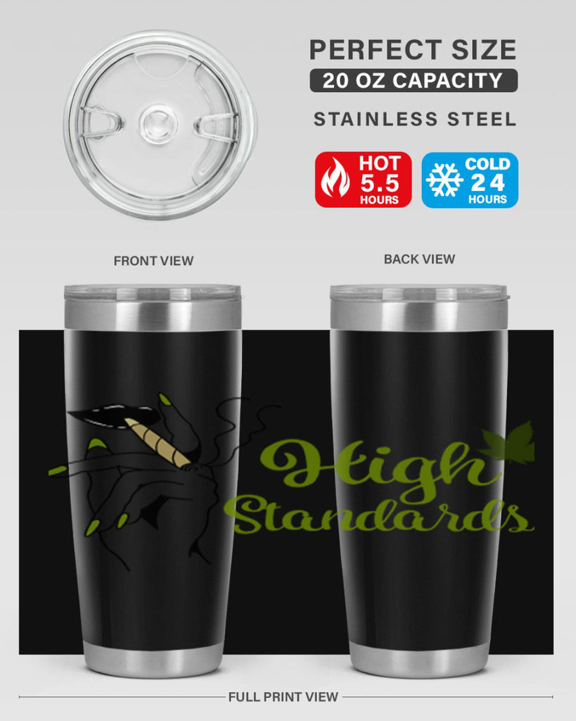 high standards 118#- marijuana- Tumbler