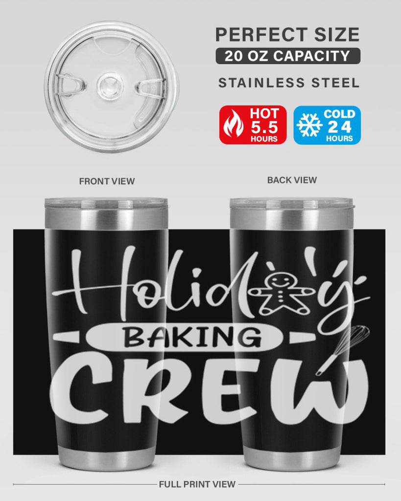 holiday baking crew 34#- kitchen- Tumbler