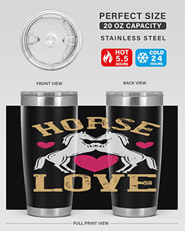 horse lovee Style 49#- horse- Tumbler