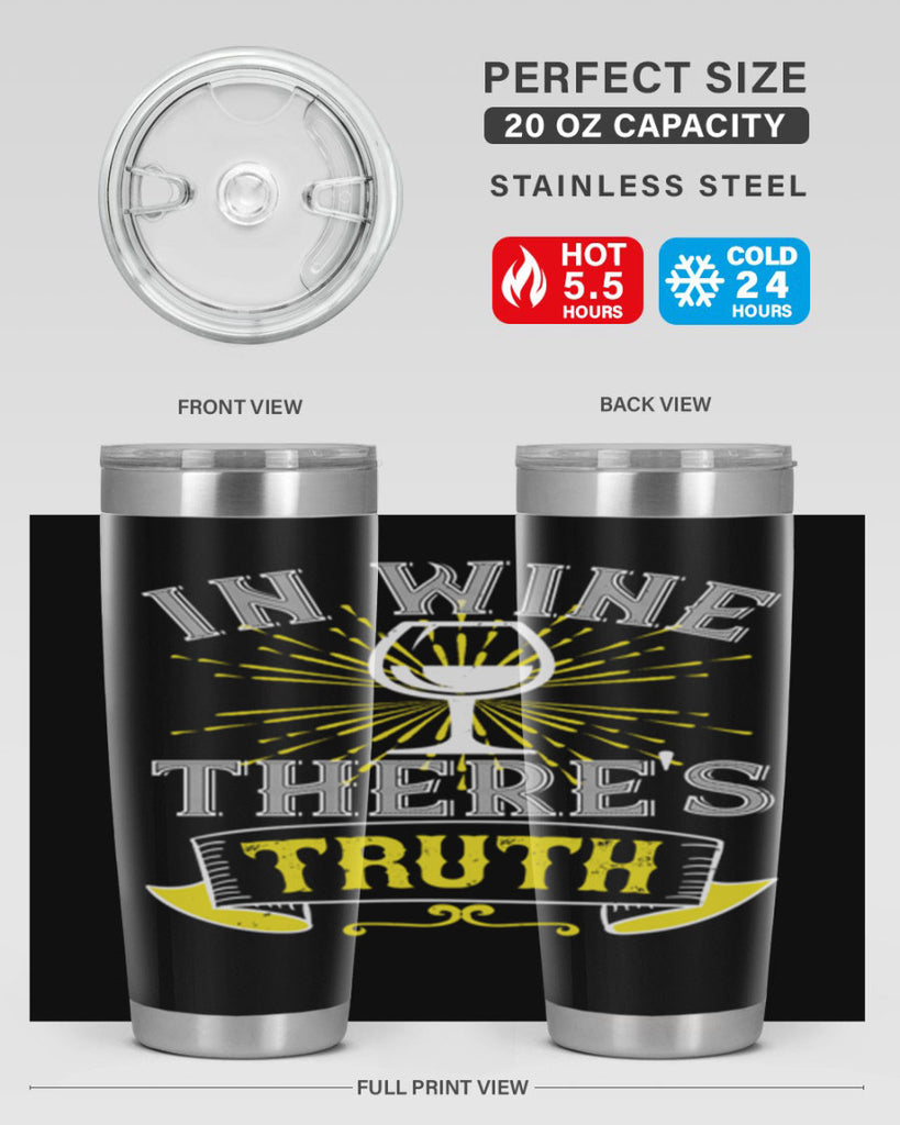 in wine thers truth 221#- wine- Tumbler