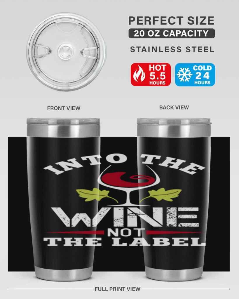 into the wine not the label 132#- wine- Tumbler