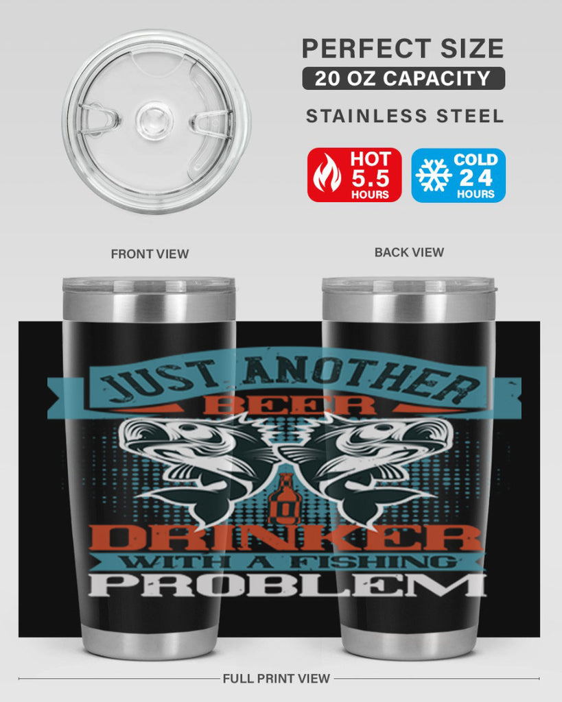 just another beer 71#- fishing- Tumbler