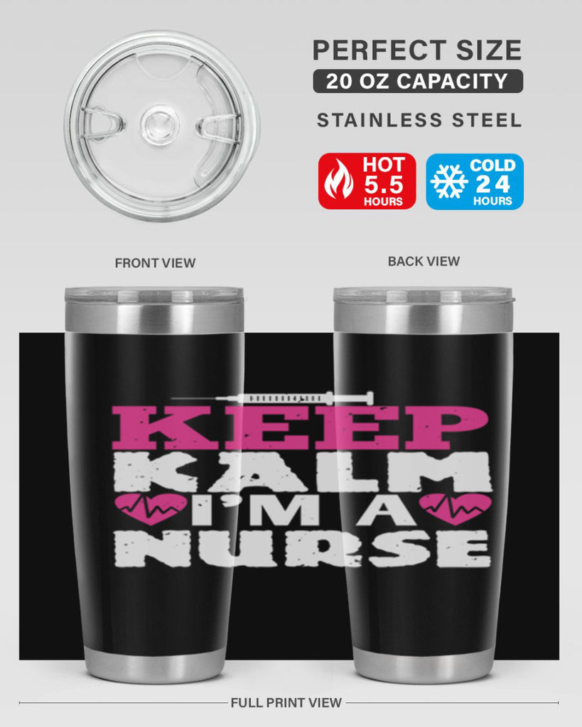 keep klam im a nurse Style 294#- nurse- tumbler