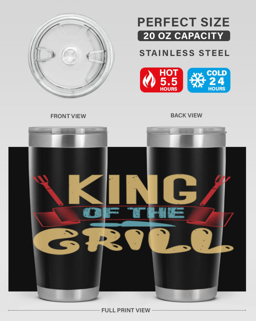 king of the grill 29#- bbq- Tumbler