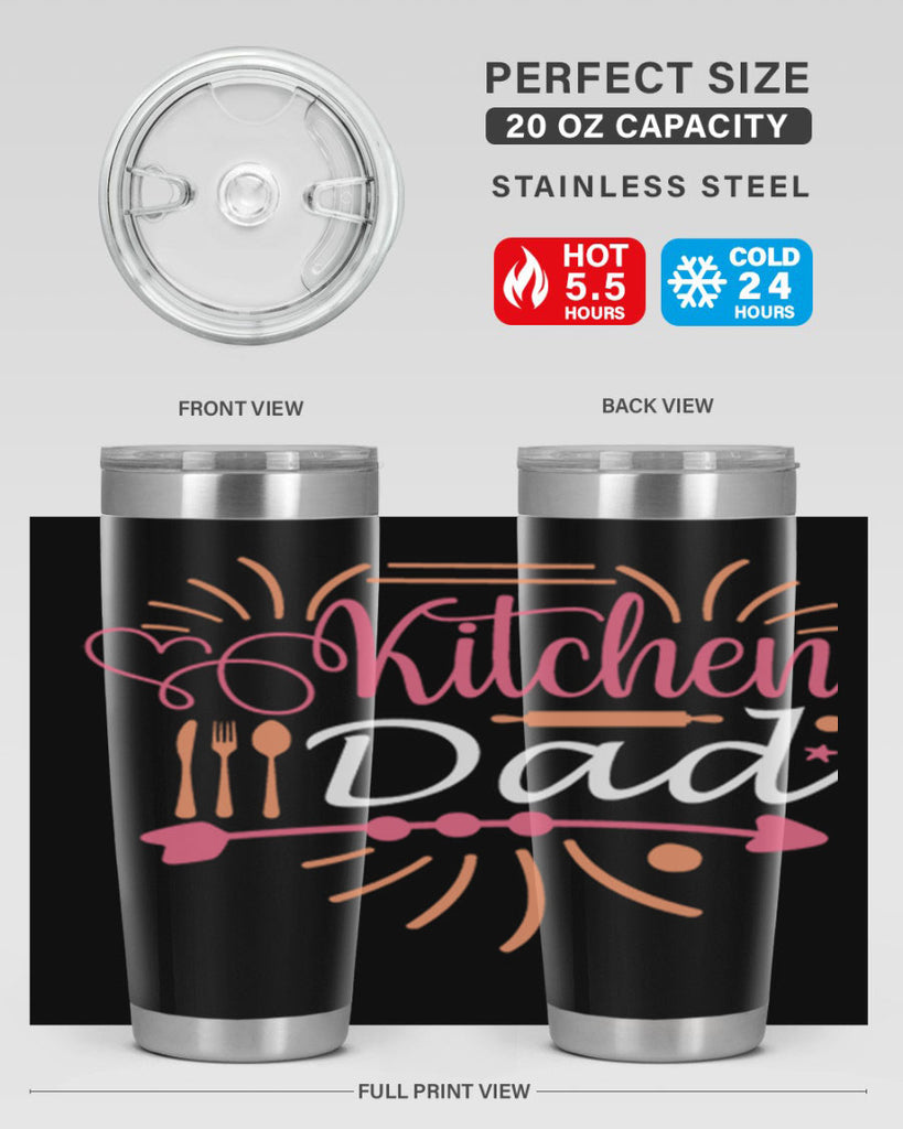 kitchen dad 84#- fathers day- Tumbler