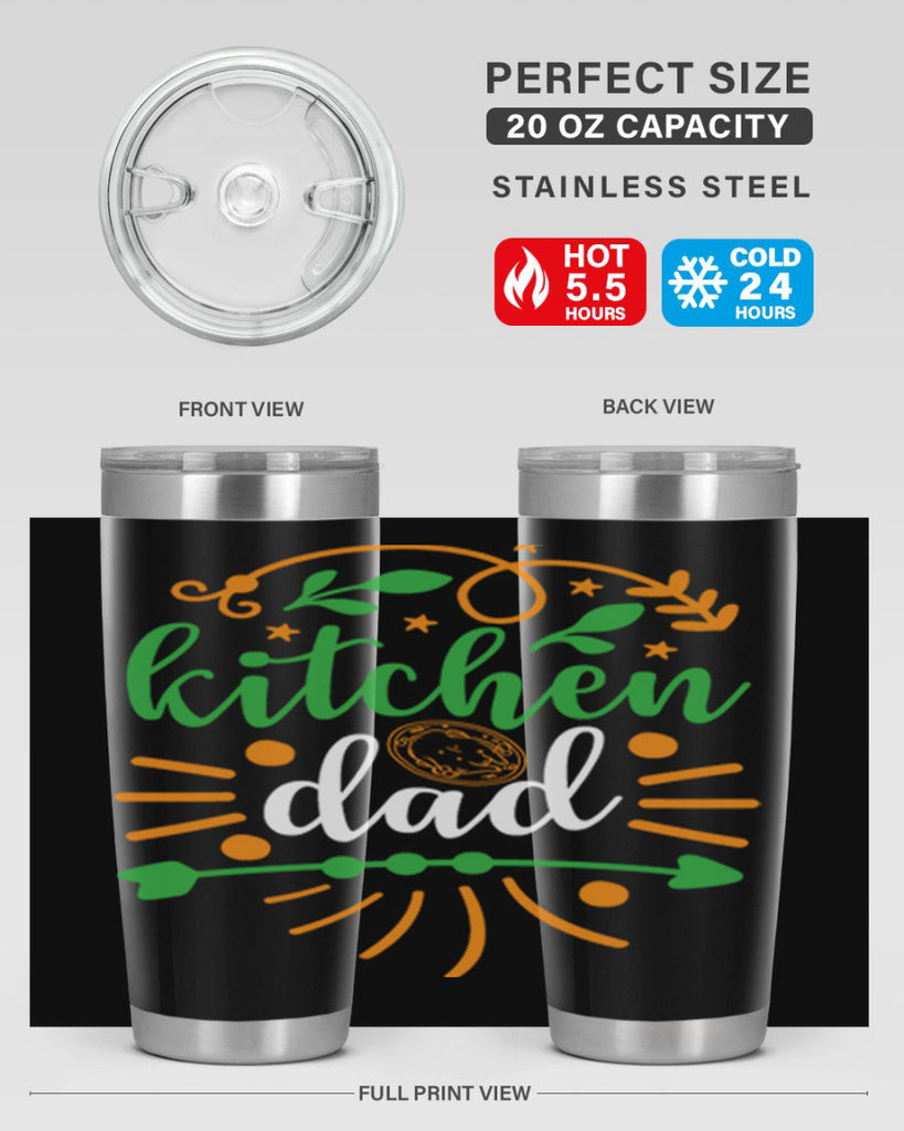 kitchen dad 85#- fathers day- Tumbler