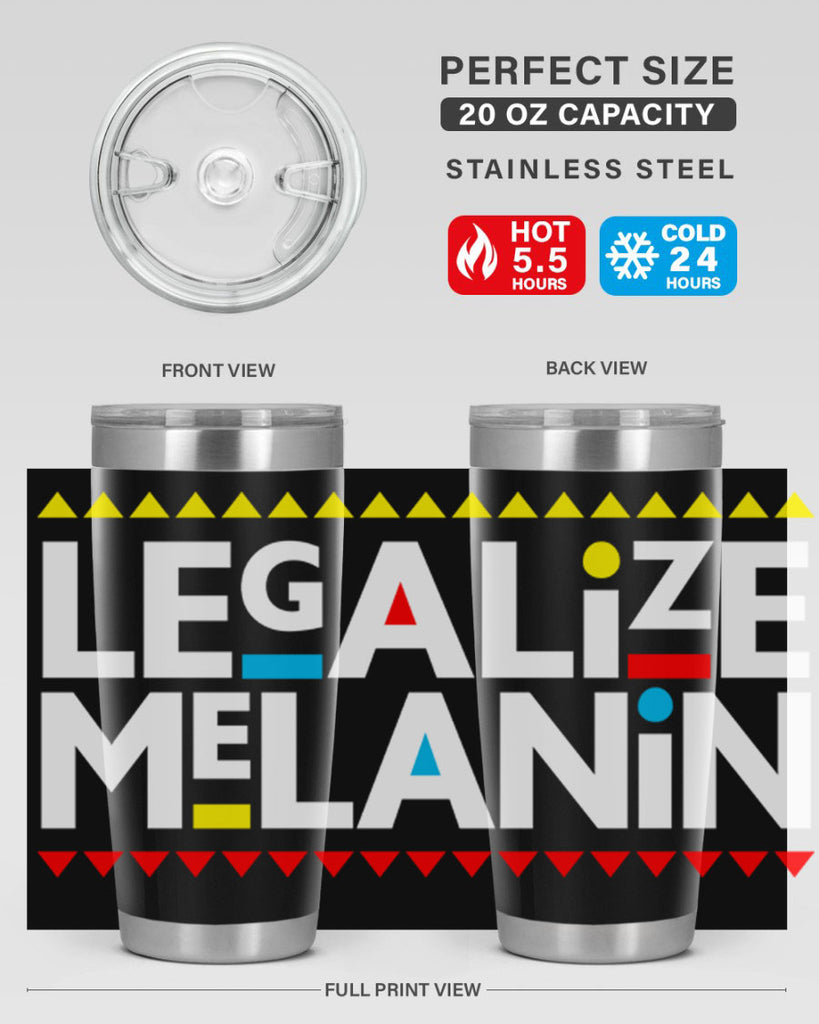 legalize melanin  101#- black words phrases- Cotton Tank