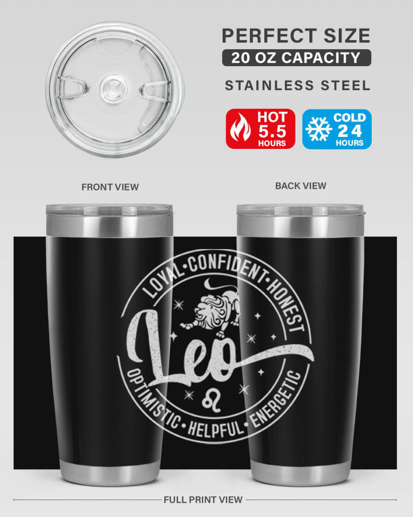 leo 286#- zodiac- Tumbler