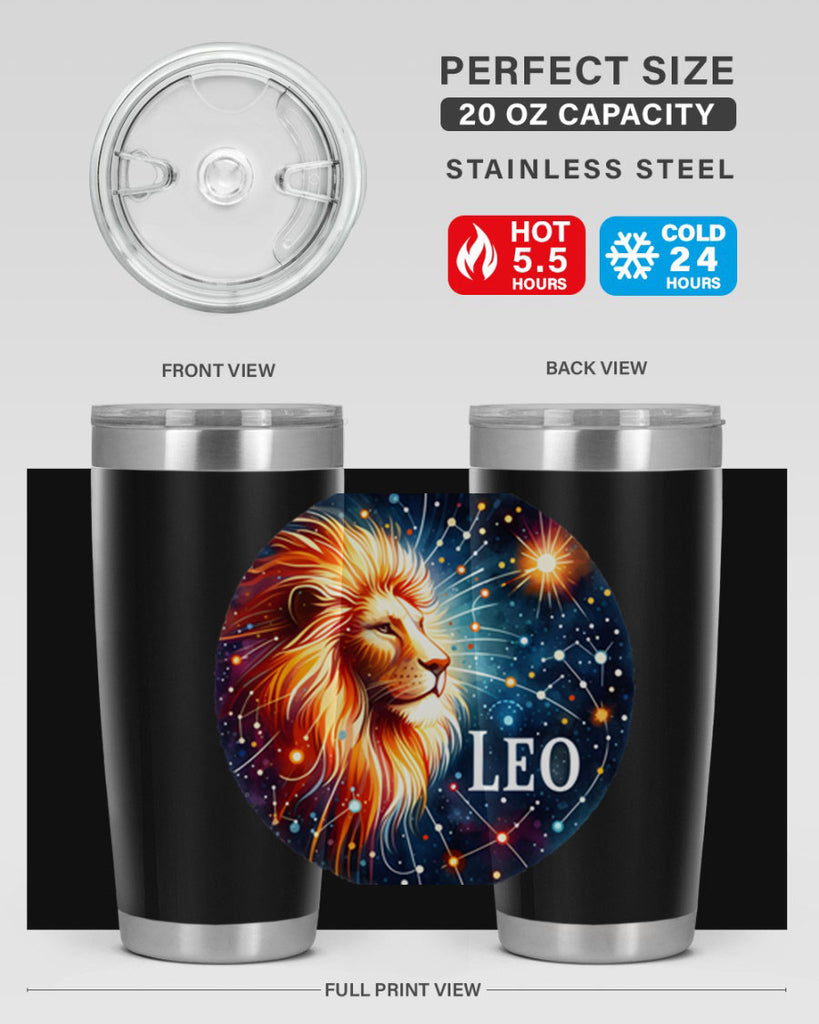 leo 313#- zodiac- Tumbler