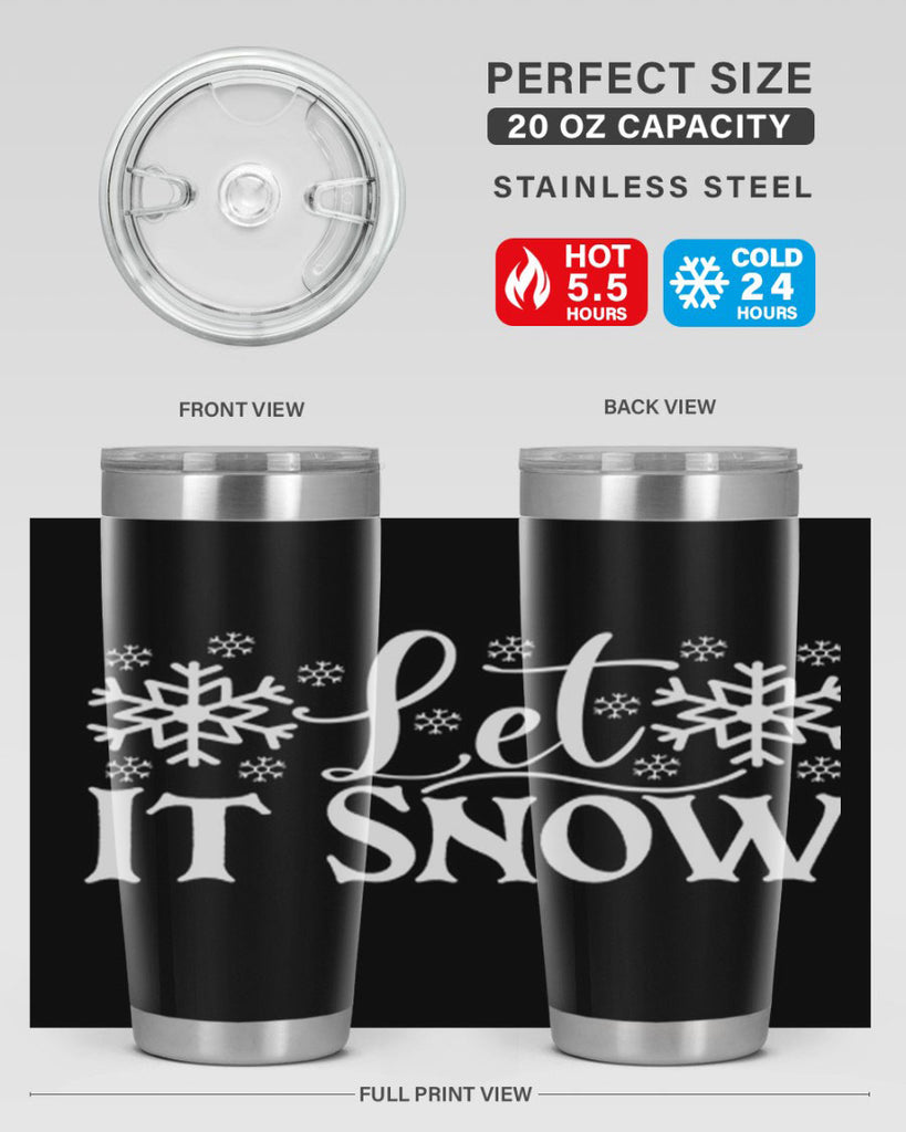 let it snow 26#- kitchen- Tumbler