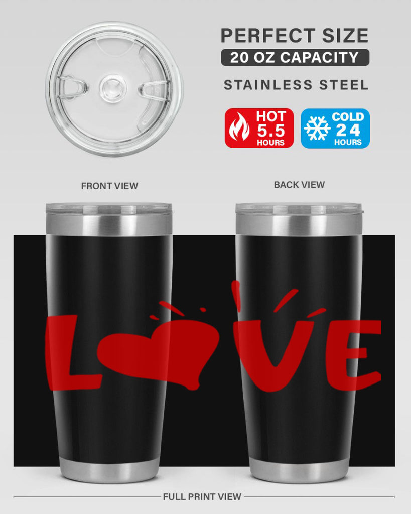 love 75#- valentines day- Tumbler