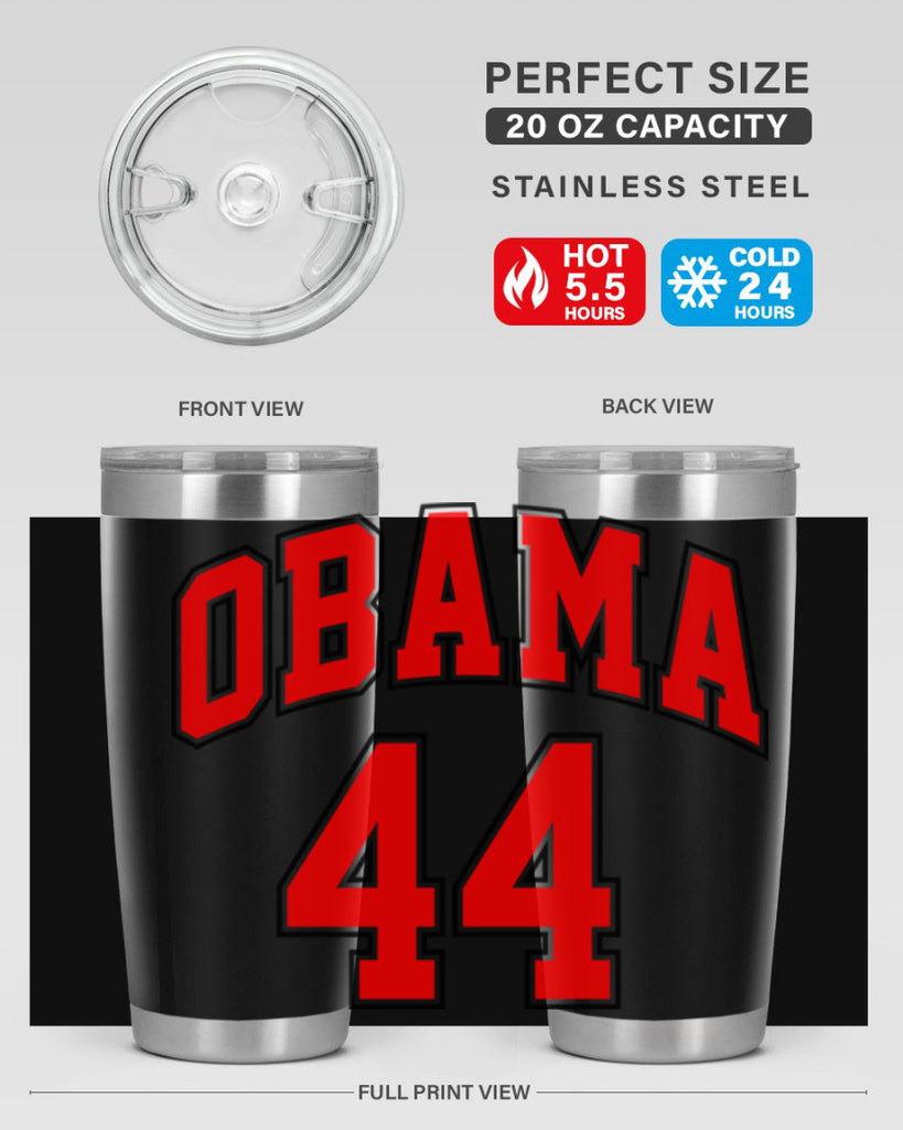 obama jersey 58#- black words phrases- Cotton Tank