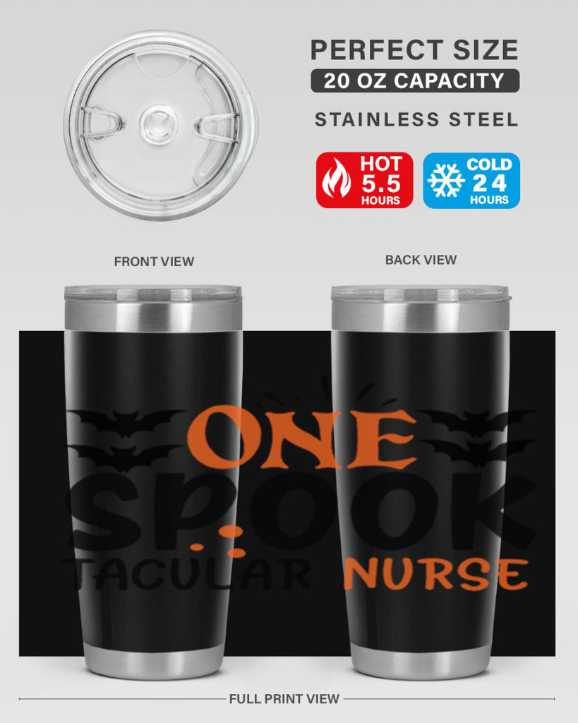 one spooktacular nurse 109#- halloween- Tumbler