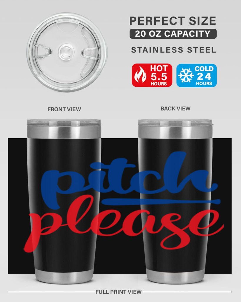 pitch please 2048#- baseball- Tumbler