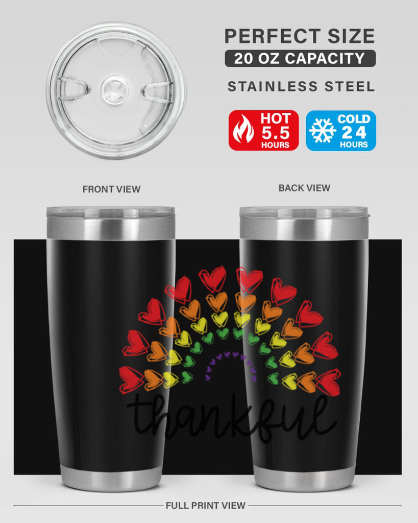 pride rainbow thankful 56#- lgbt- Tumbler