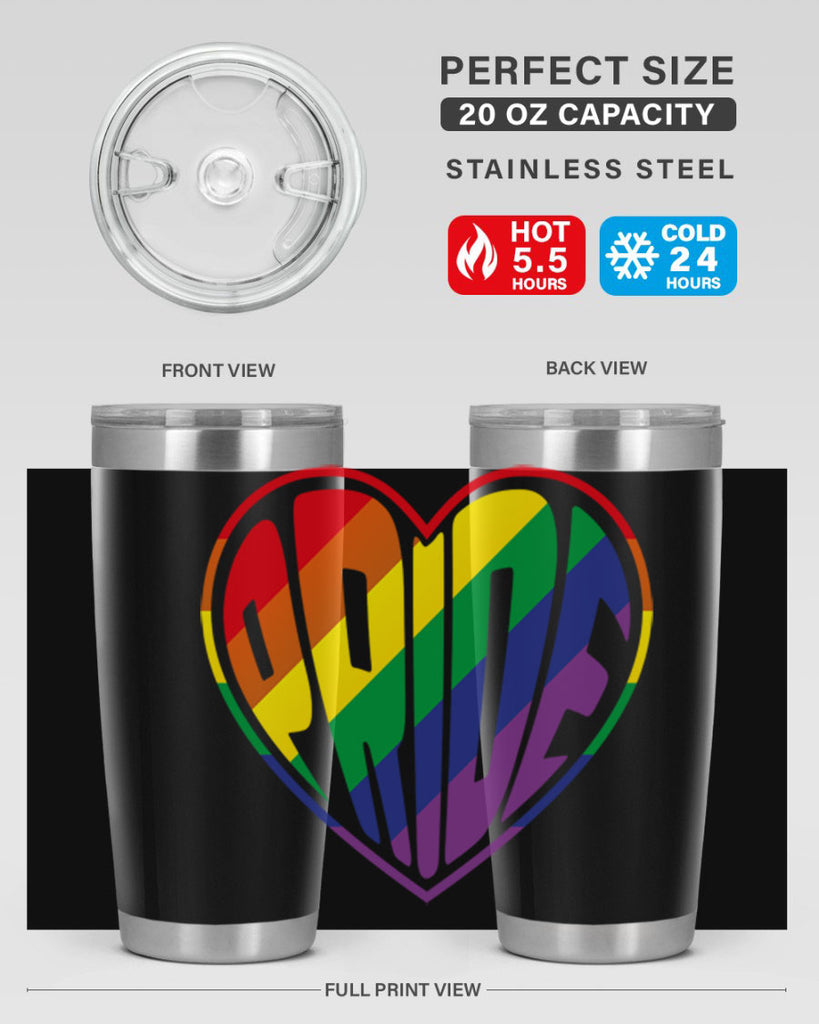 prideheart 40#- lgbt- Tumbler