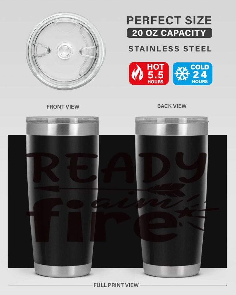 ready aim fire 62#- bathroom- Tumbler