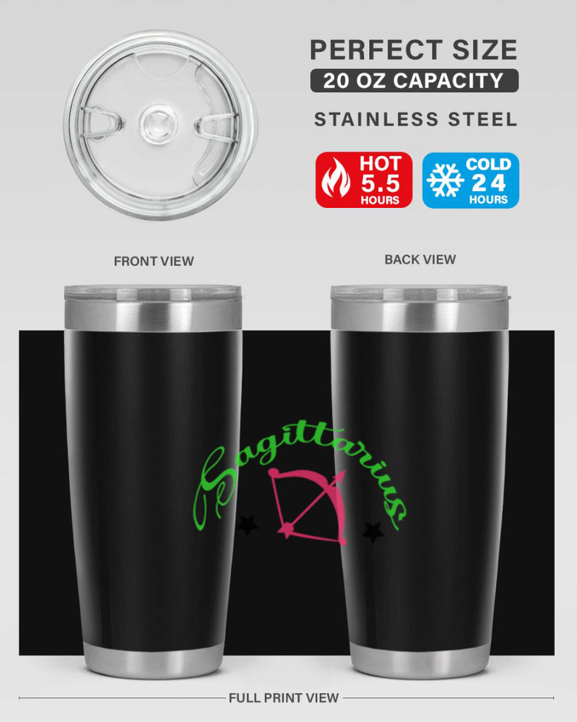 sagittarius 404#- zodiac- Tumbler
